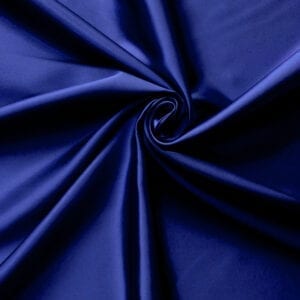 2.25 yard pre-cut – Jubilant Bridal Satin Fabric Royal Blue