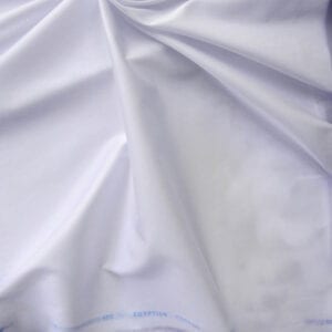 Alexandria Egyptian Cotton Fabric Bright White, by the yard