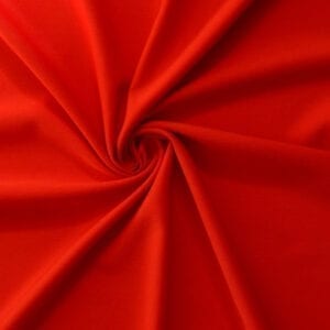 Luxe Stretch Micro Gabardine Fabric Red, by the yard
