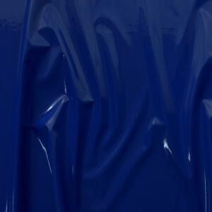 Wet Look Vinyl Fabric Royal Blue, by the yard