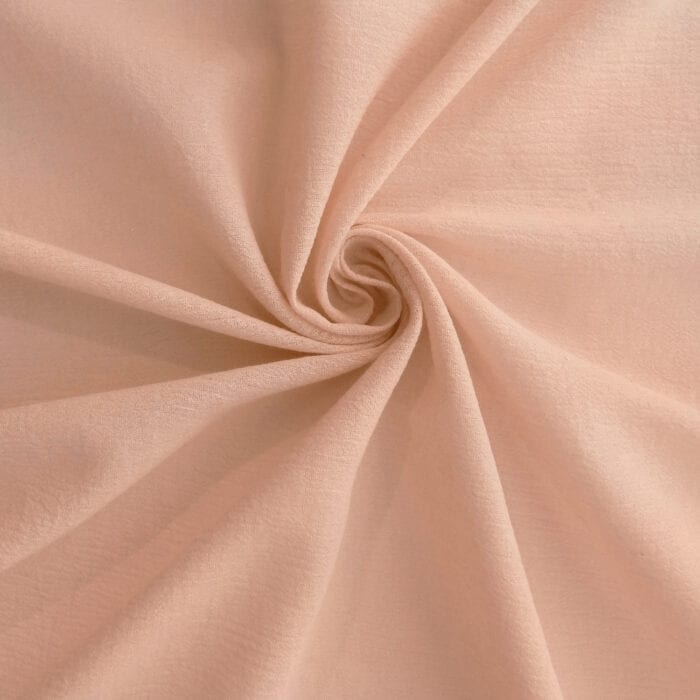 100% Cotton Double Gauze Fabric Blush Pink, by the yard