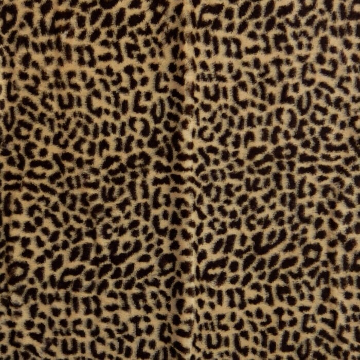 Minky Animal Fabric Baby Cheetah by the yard