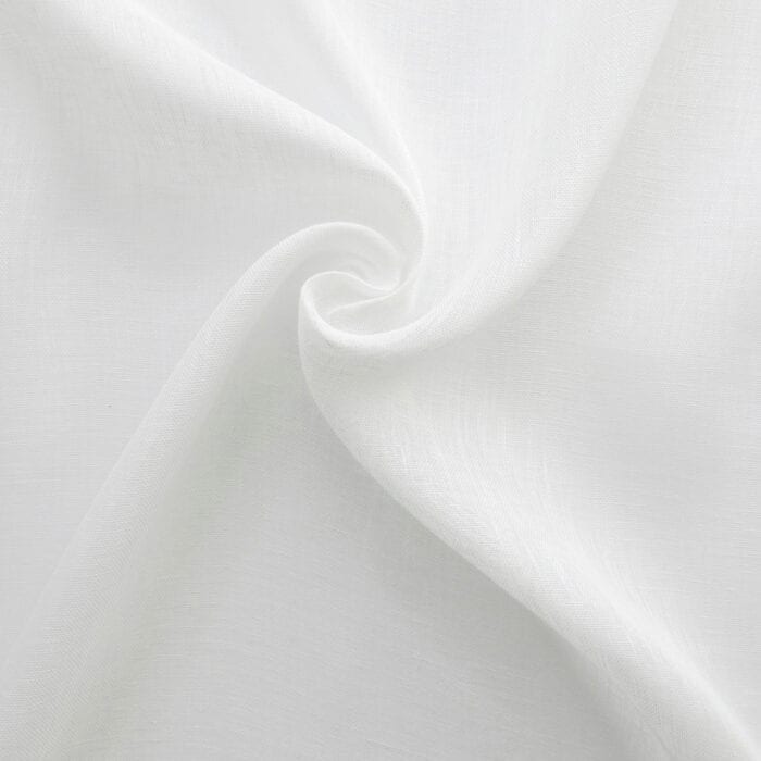 European 100% Linen 57″ Scrim Fabric White, by the yard