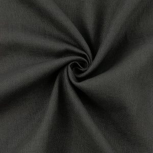 100% French Linen Fabric Collioure Smoke Gray 25 yard roll
