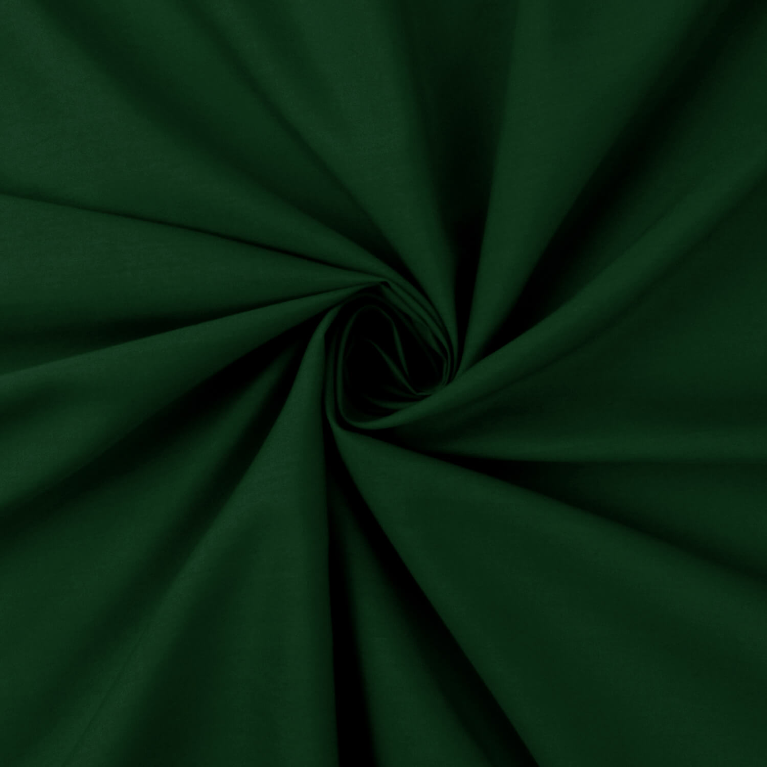 Wholesale 60" Broadcloth Fabric Hunter Green 1,000 Yard Case