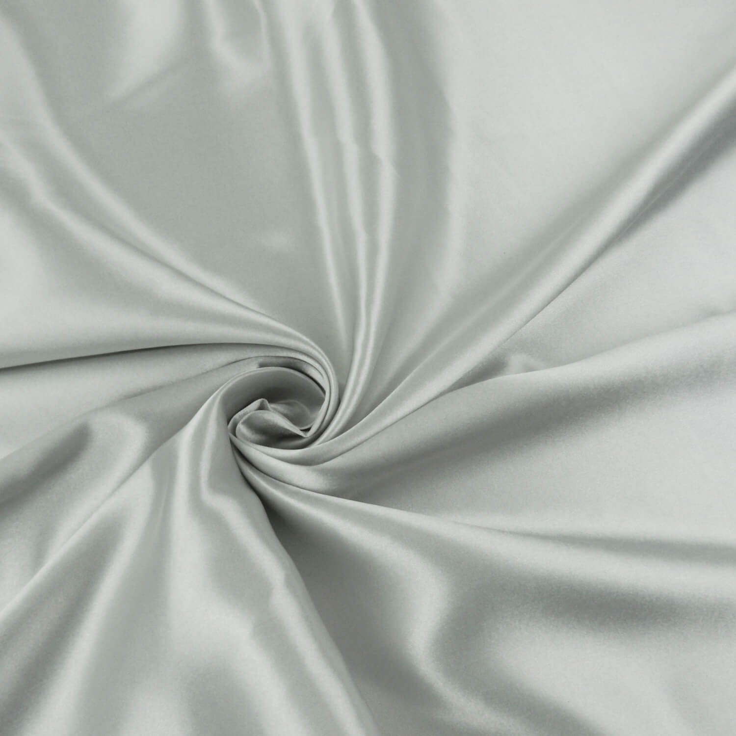 SALE Charmeuse Fabric Silver, by the yard - Image 4