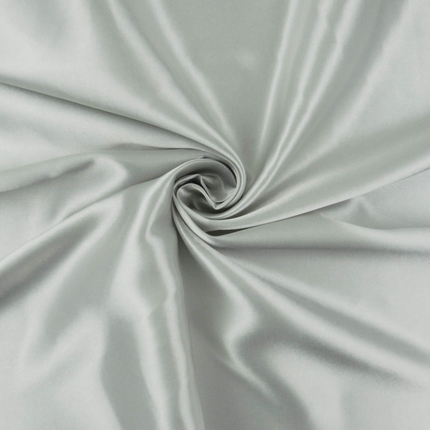 SALE Charmeuse Fabric Silver, by the yard - Image 3