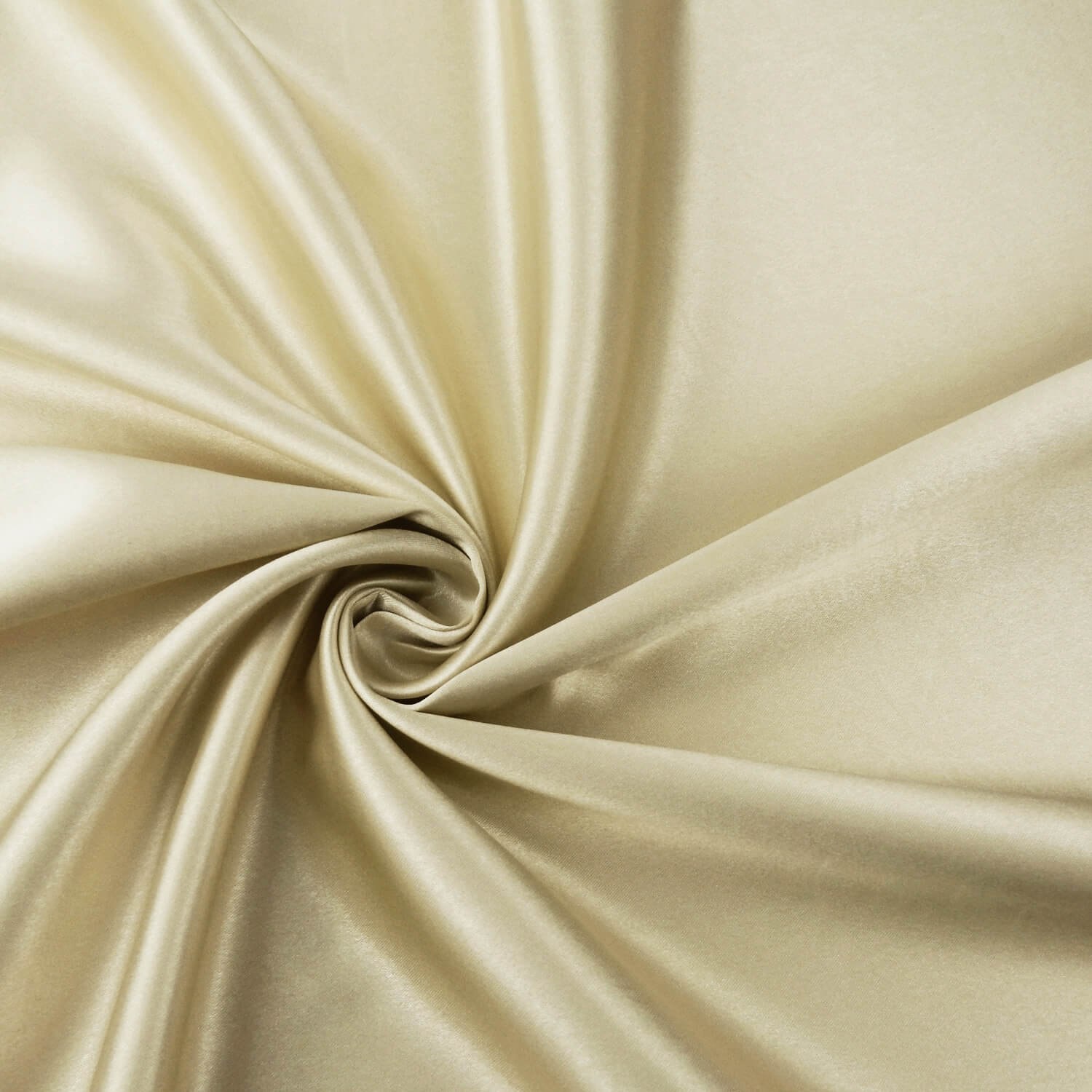 Wholesale Jubilant Bridal Satin Fabric Cream 25 yard bolt - Image 3