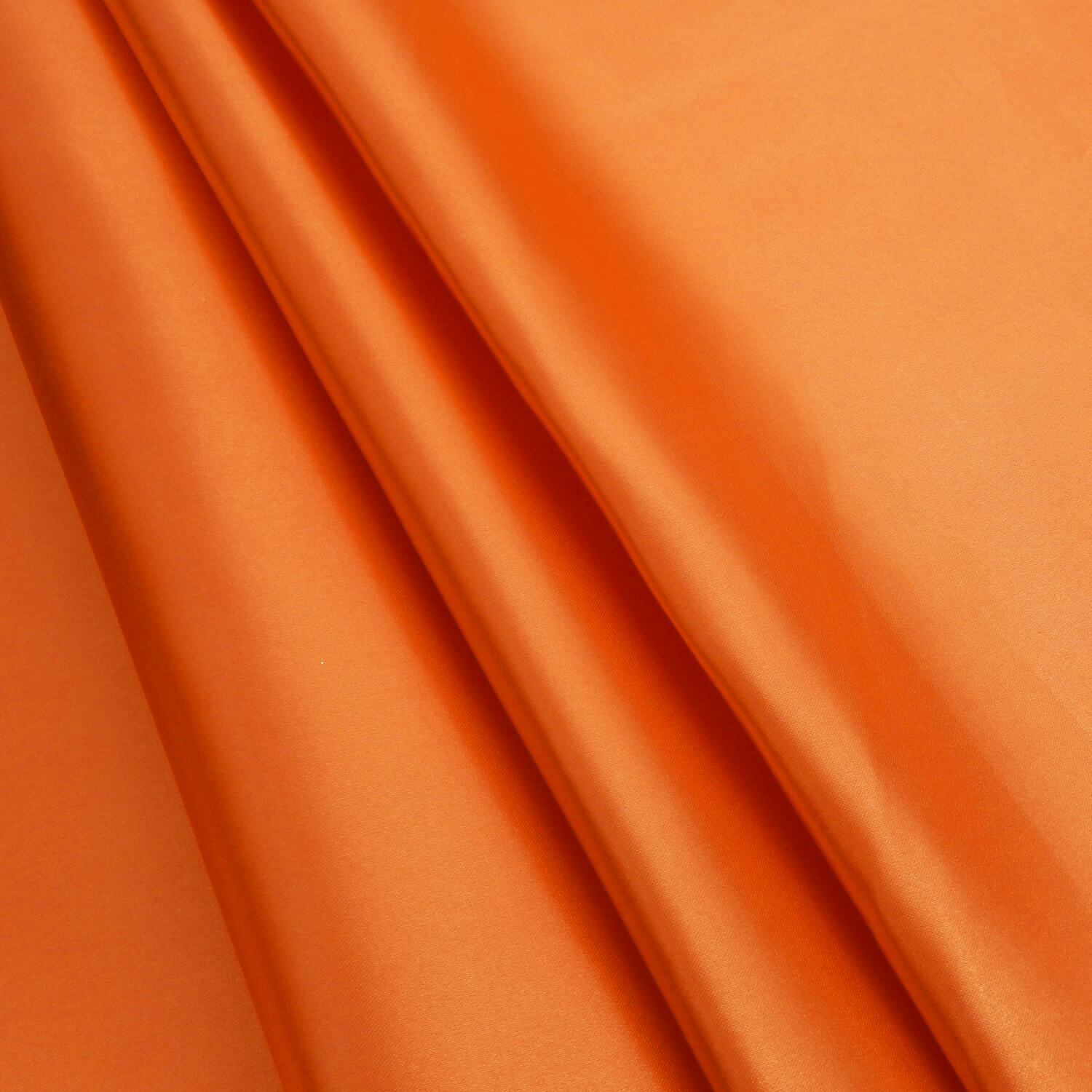 Jubilant Bridal Satin Fabric Orange, by the yard - Image 4