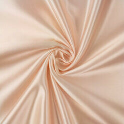 SALE Jubilant Bridal Satin Fabric Peach, by the yard