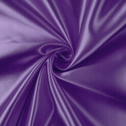 Jubilant Bridal Satin Fabric Purple, by the yard