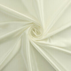 Stretch Charmeuse Fabric Ivory 35 Yard Bolt