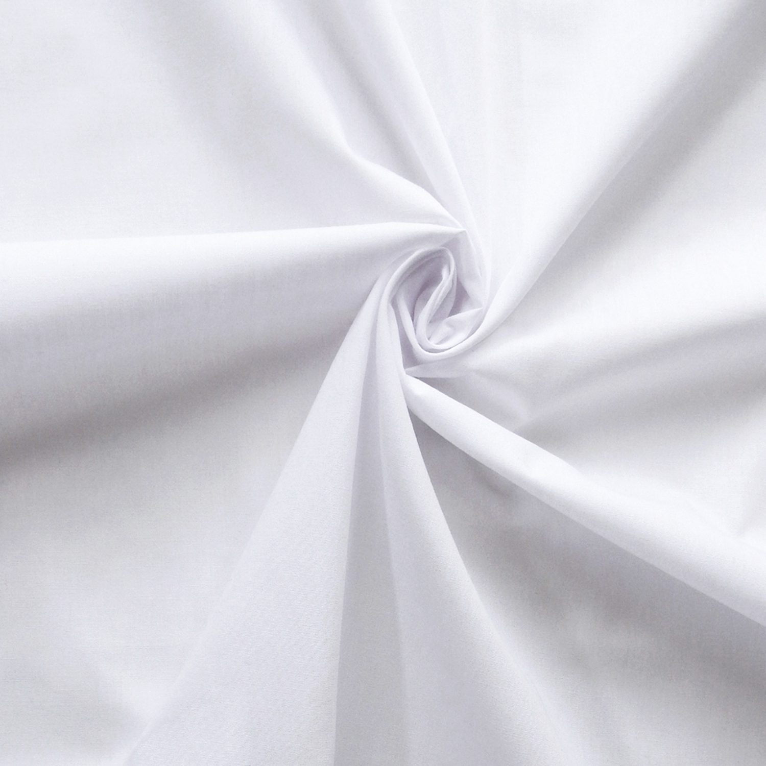 Wholesale 45" Cotton Muslin Fabric Dyed White 105 yard roll