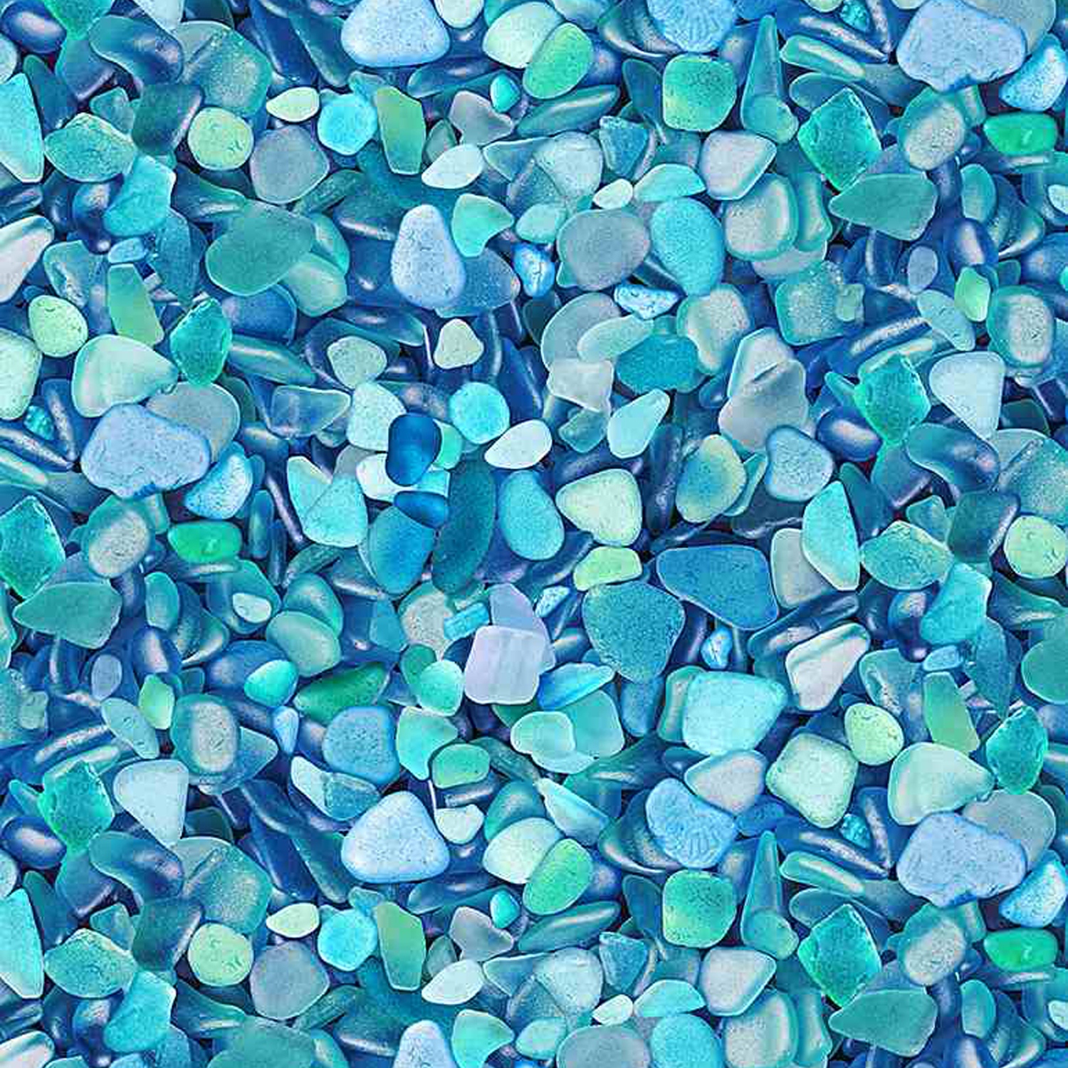 Timeless Treasures Fabric Beach Comber Beach C1237 Blue, by the yard