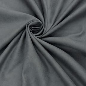 Double Sided Microfiber Suede Fabric Smoke 15 yard bolt