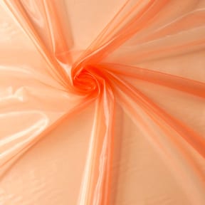 Wholesale Metallic Clear Lame Fabric Peach 25 yard bolt