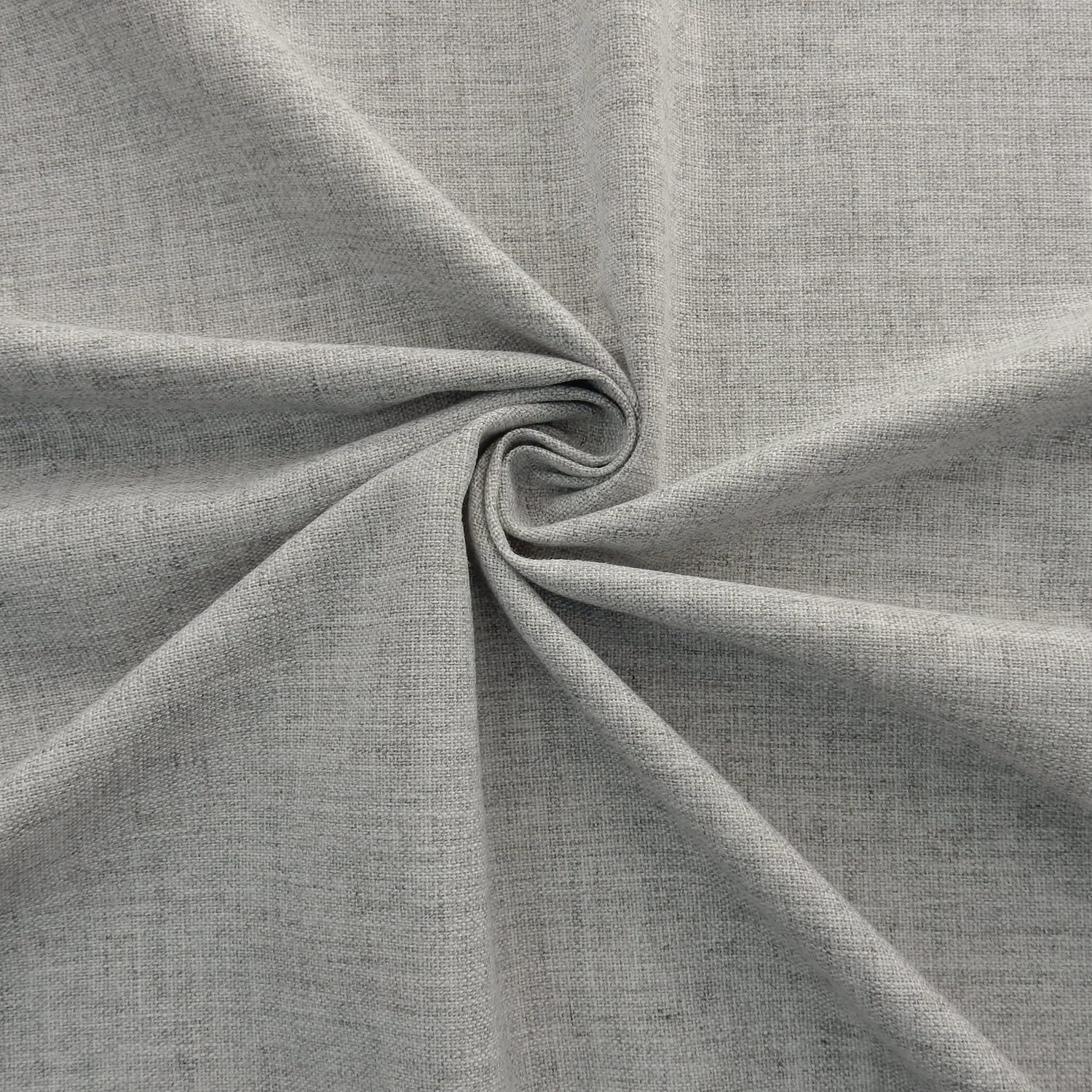 Bella Luxe Two-Tone Faux Linen Fabric Gray, by the yard