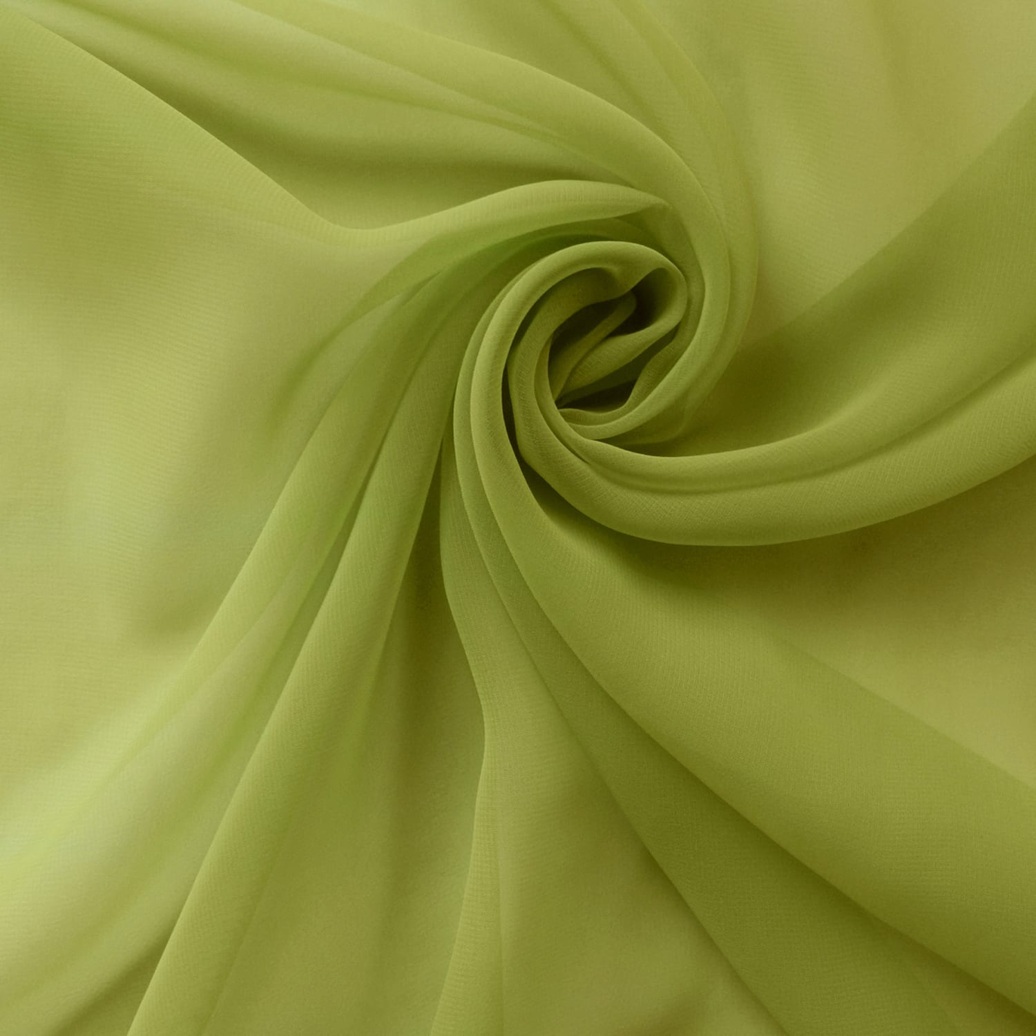 Wholesale Chiffon Fabric Celadon 100 yard roll