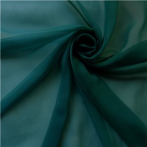 Wholesale Chiffon Fabric Teal 100 yard roll
