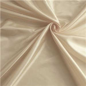 Wholesale China Silk Fabric Cream 100 yard roll