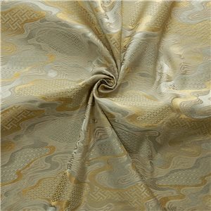 30" Silk Chinese Brocade Fabric Water Sunny 15 yard bolt