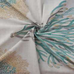 Wholesale Embroidered Coral Reef Decorating Fabric Surf 25 yard bolt