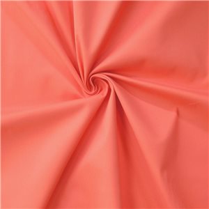 Wholesale Ferrara Stretch Cotton Sateen Fabric Coral 100 yard rolls