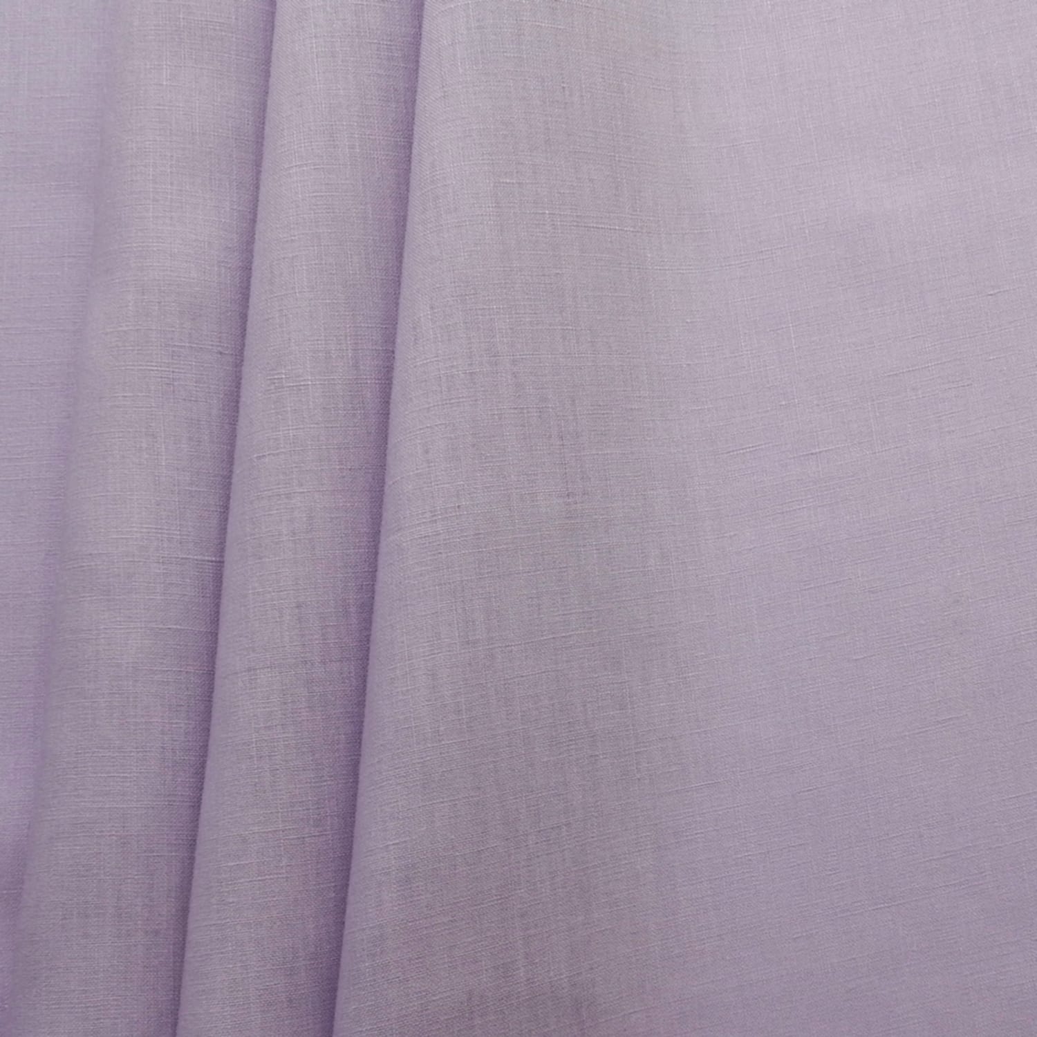 Wholesale French Handkerchief 100% Linen Fabric Lavender 50 yard roll - Image 2