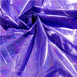 Gala Hologram Lame Wild Lupine 25 yard bolt