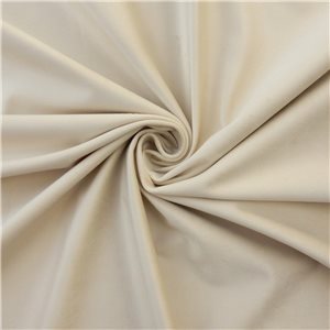 Wholesale Inherently Fire Retardant Velvet Fabric Beige 25 yard roll