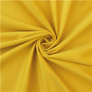Wholesale Inherently Fire Retardant Velvet Fabric Golden 25 yard roll