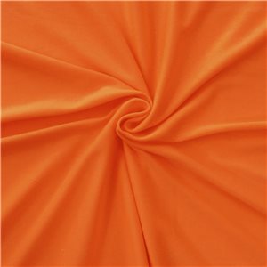 SALE Interlock Knit Fabric 6378 Orange, by the yard