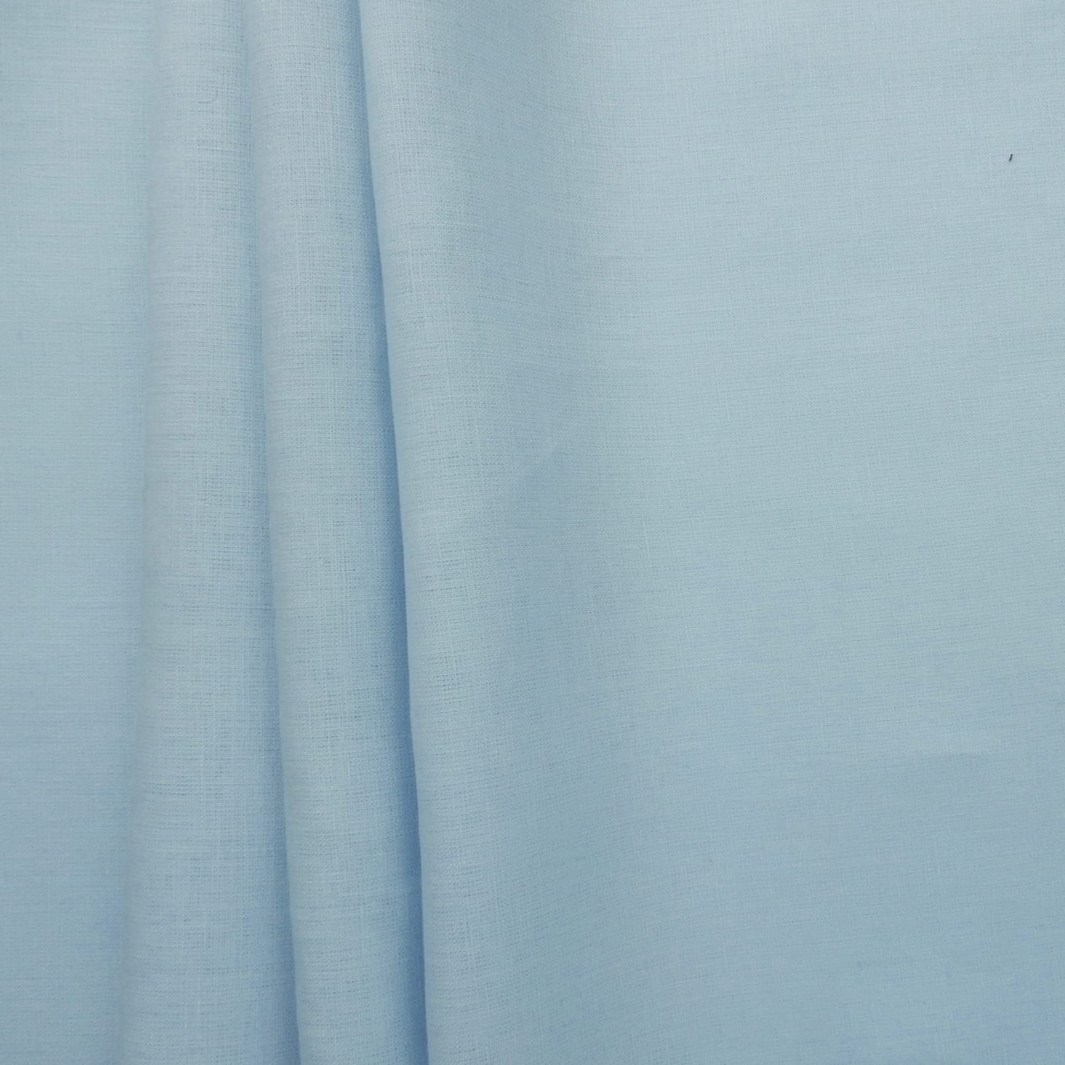 Irish 100% Linen Fabric 57" Isle Light Blue 25 yard roll - Image 3