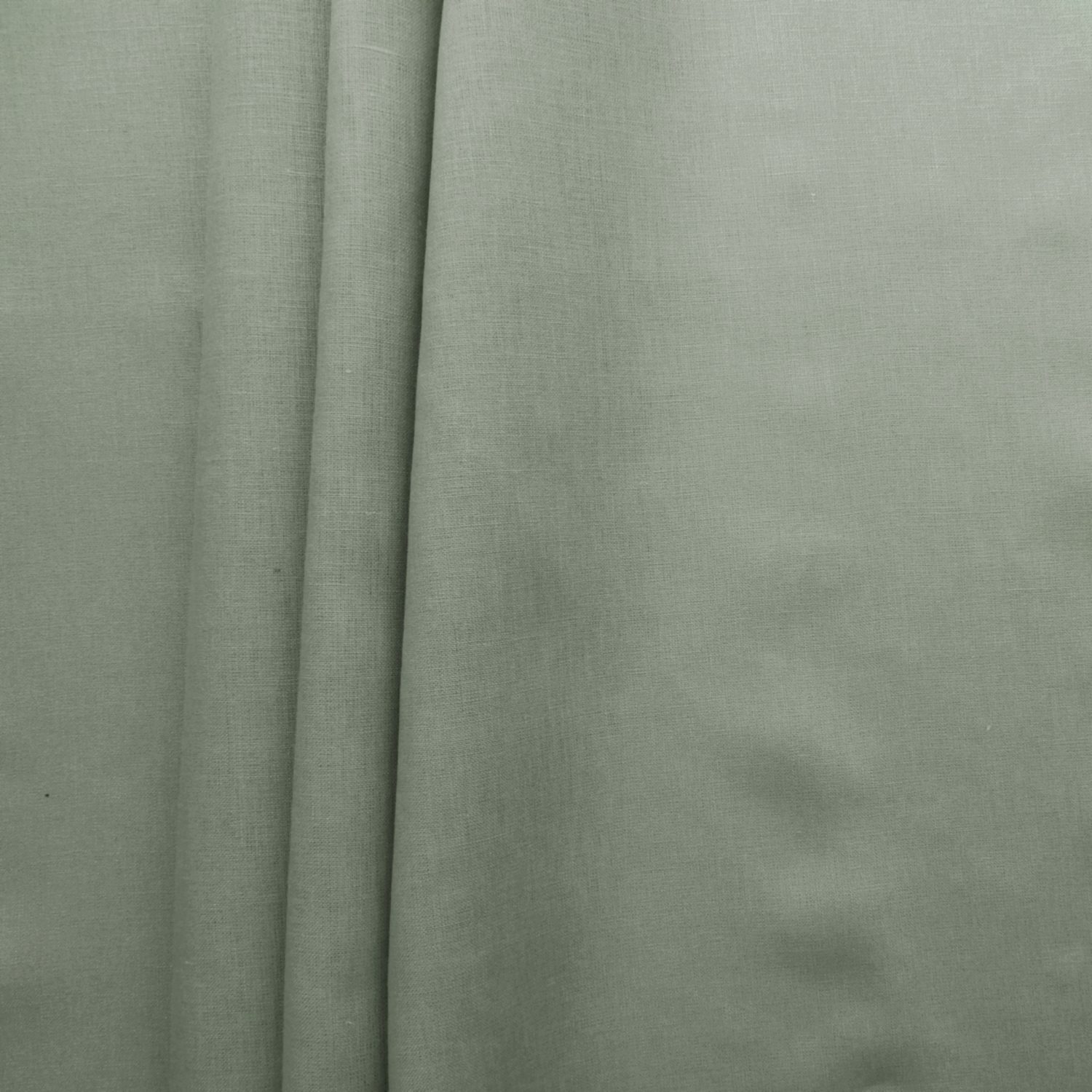 Irish 100% Linen Fabric 57" Isle Dusty Sage 25 yard roll - Image 3