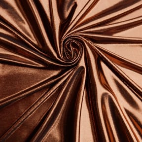 Liquid Lame Fabric Copper/Black 25 yard bolt