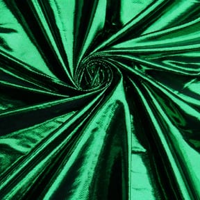 Liquid Lame Fabric Emerald/Black, by the yard