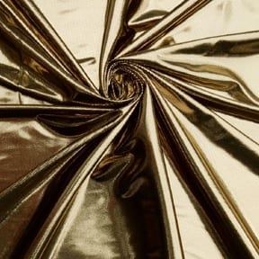 Liquid Lame Fabric Gold/Black, by the yard