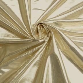 Liquid Lame Fabric Gold/White 25 yard bolt