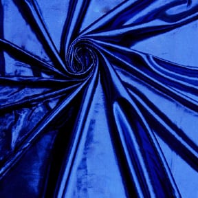 Liquid Lame Fabric Royal/Black 25 yard bolt