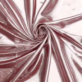 Liquid Lame Fabric Silver/Red 25 yard bolt