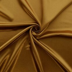 Luxe Crepe Back Satin Fabric Antique Gold, by the yard