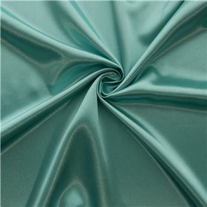 Luxe Crepe Back Satin Fabric Caribbean, by the yard