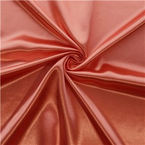 Wholesale Luxe Crepe Back Satin Fabric Coral 25 yard bolt