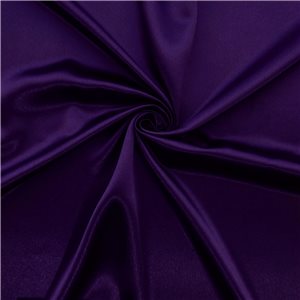 Wholesale Luxe Crepe Back Satin Fabric Purple 25 yard bolt