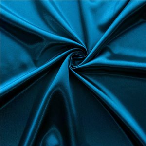 Wholesale Luxe Crepe Back Satin Fabric Sapphire 25 yard bolt