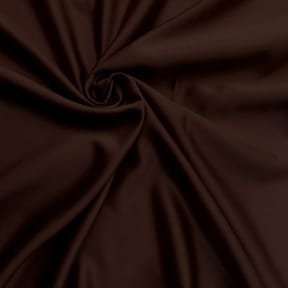 Wholesale Heavy Luxe Matte Satin Fabric Brown 25 yard bolt