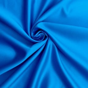 Wholesale Heavy Luxe Matte Satin Fabric Capri Blue 25 yard bolt