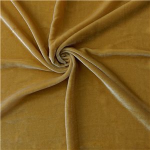 Wholesale Venus Luxe Silk Velvet Fabric 24K Gold 25 yard bolt
