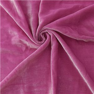 Wholesale Venus Luxe Silk Velvet Fabric Azalea 25 yard bolt