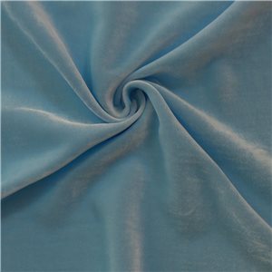 Wholesale Venus Luxe Silk Velvet Fabric Blue 25 yard bolt
